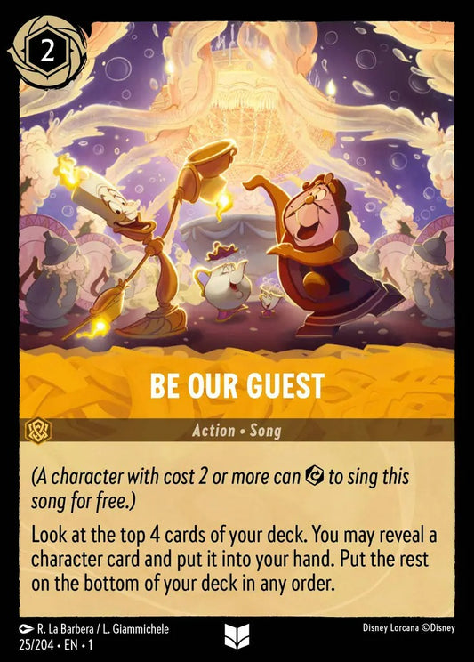 025/204-EN-1: Be Our Guest