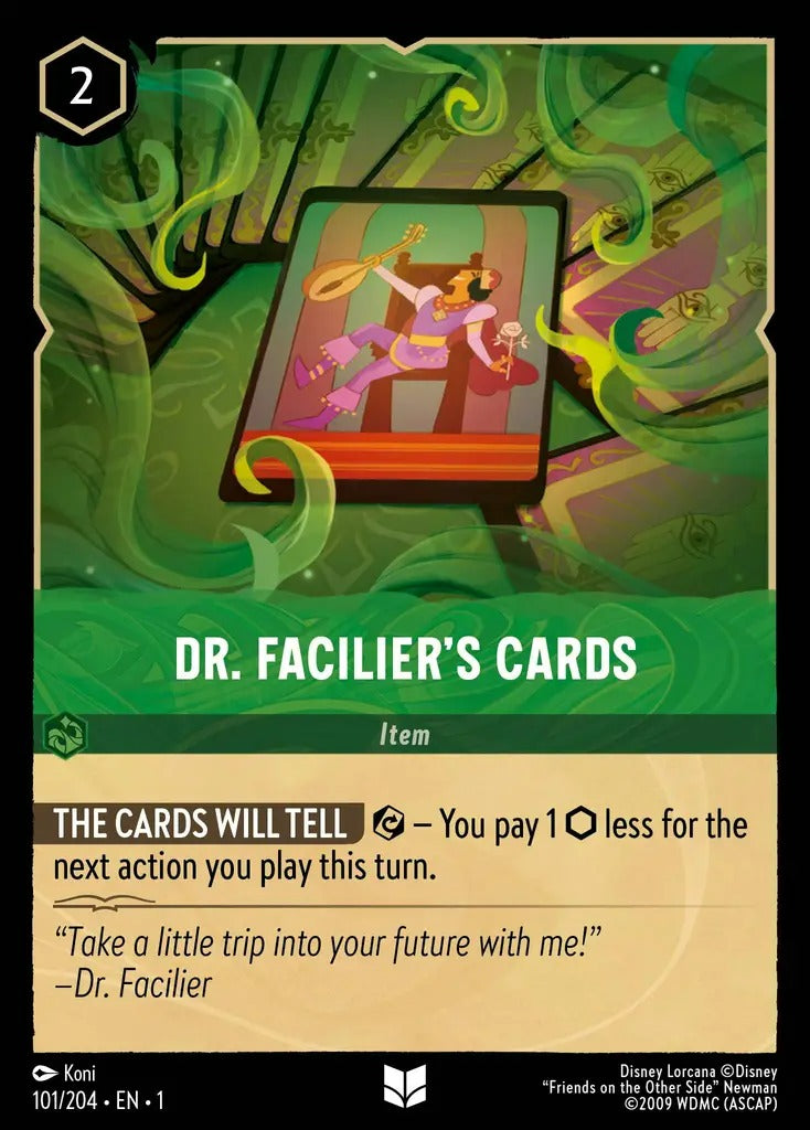 101/204-EN-1: Dr. Faciliers Cards