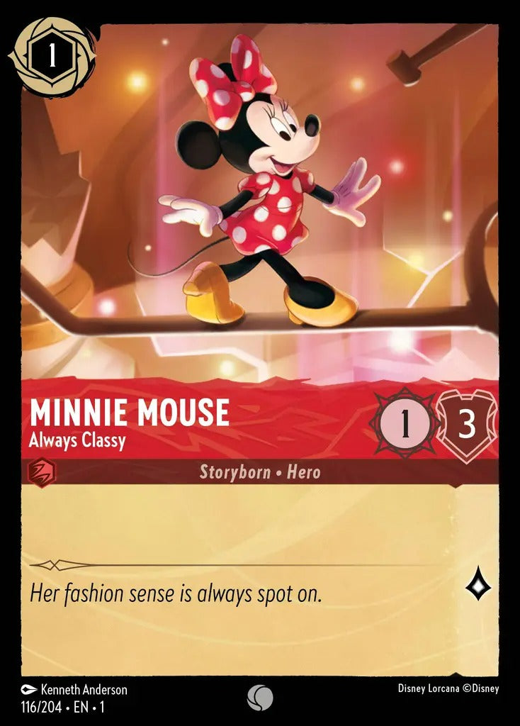 116/204-EN-1: Minnie Mouse - Always Classy