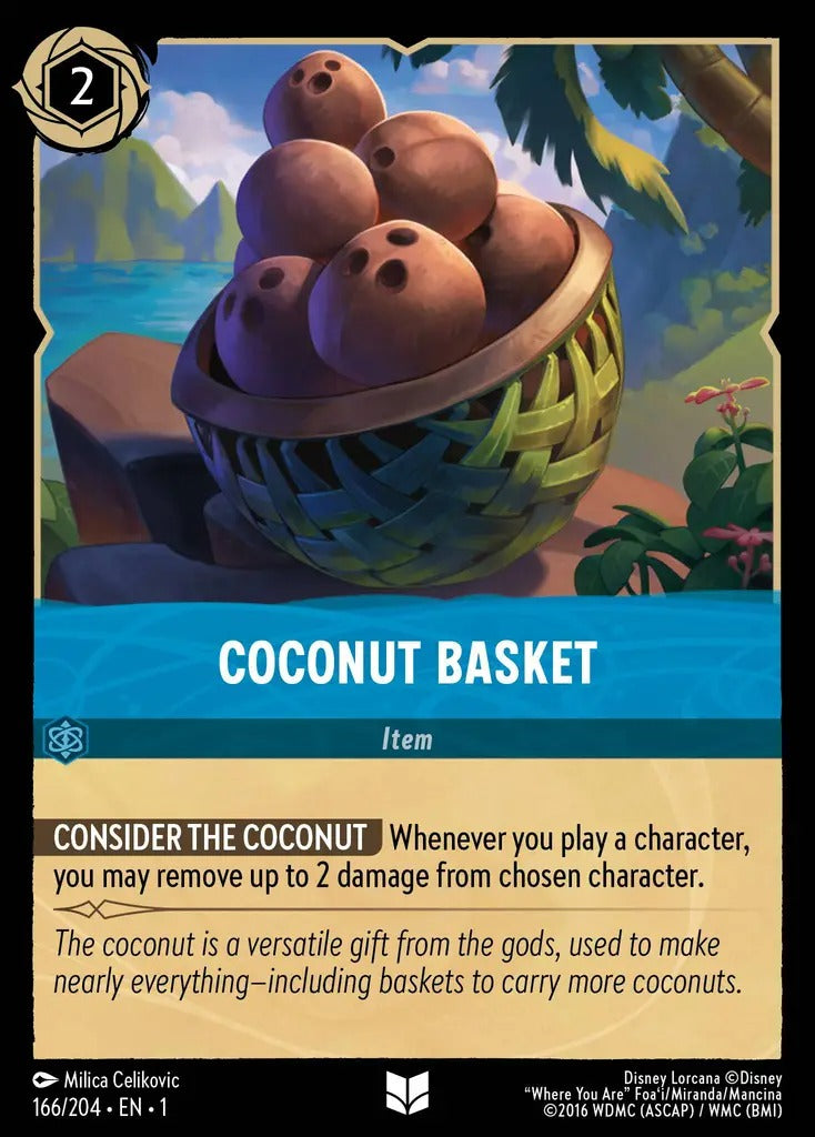 166/204-EN-1: Coconut Basket