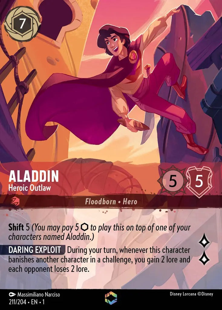 211/204-EN-1: Aladdin - Heroic Outlaw