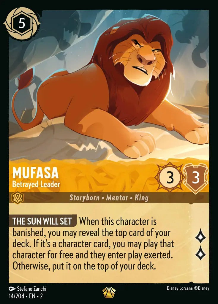 014/204-EN-2: Mufasa - Betrayed Leader