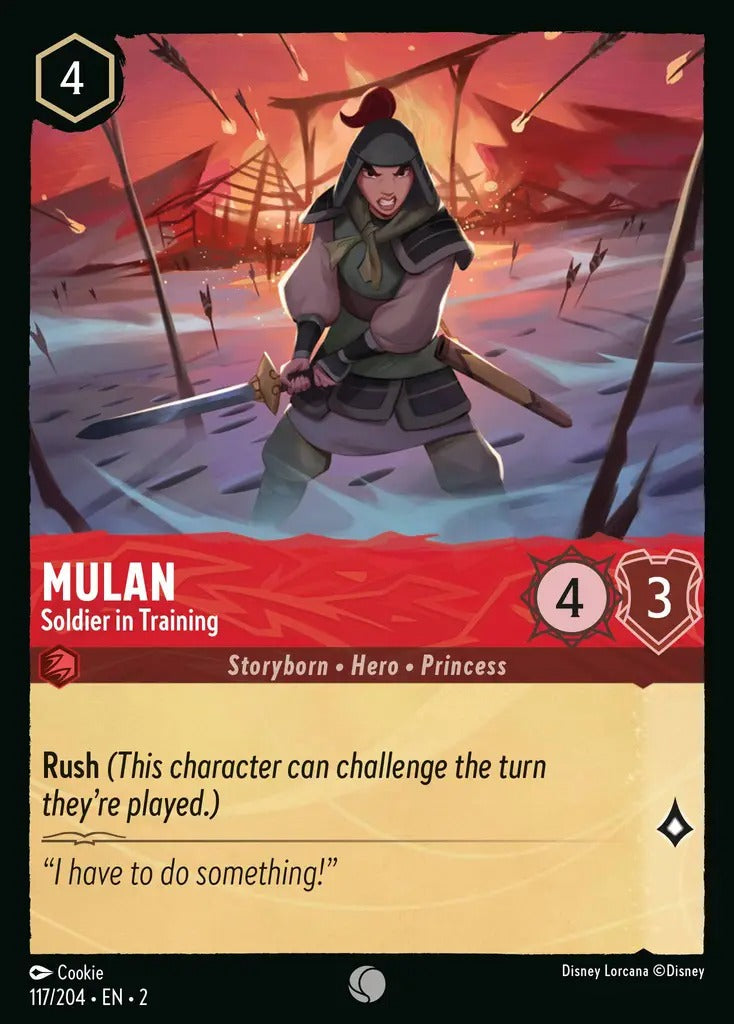 117/204-EN-2: Mulan - Soldier in Training