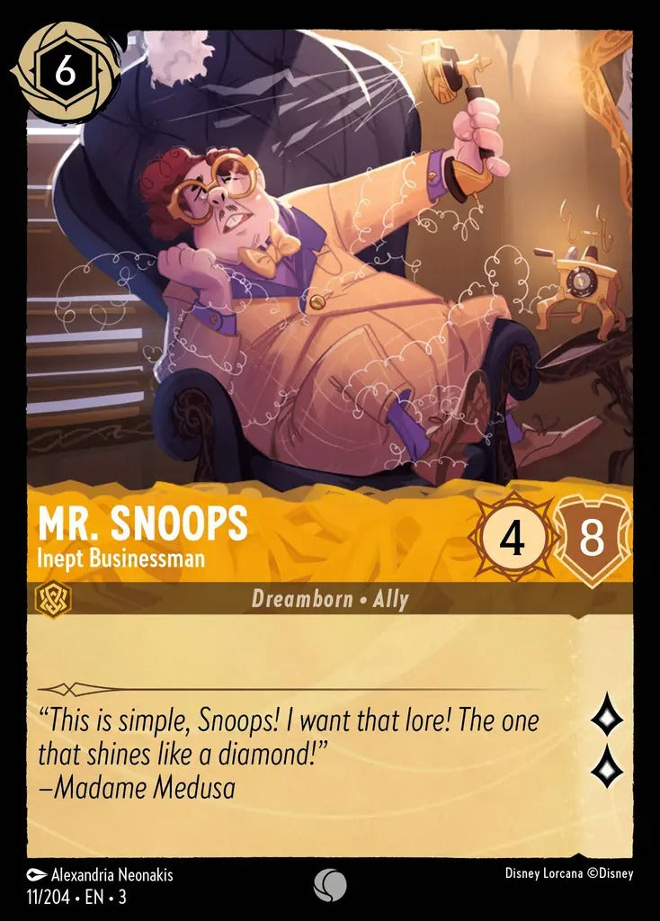 011/204-EN-3: Mr. Snoops - Inept Businessman