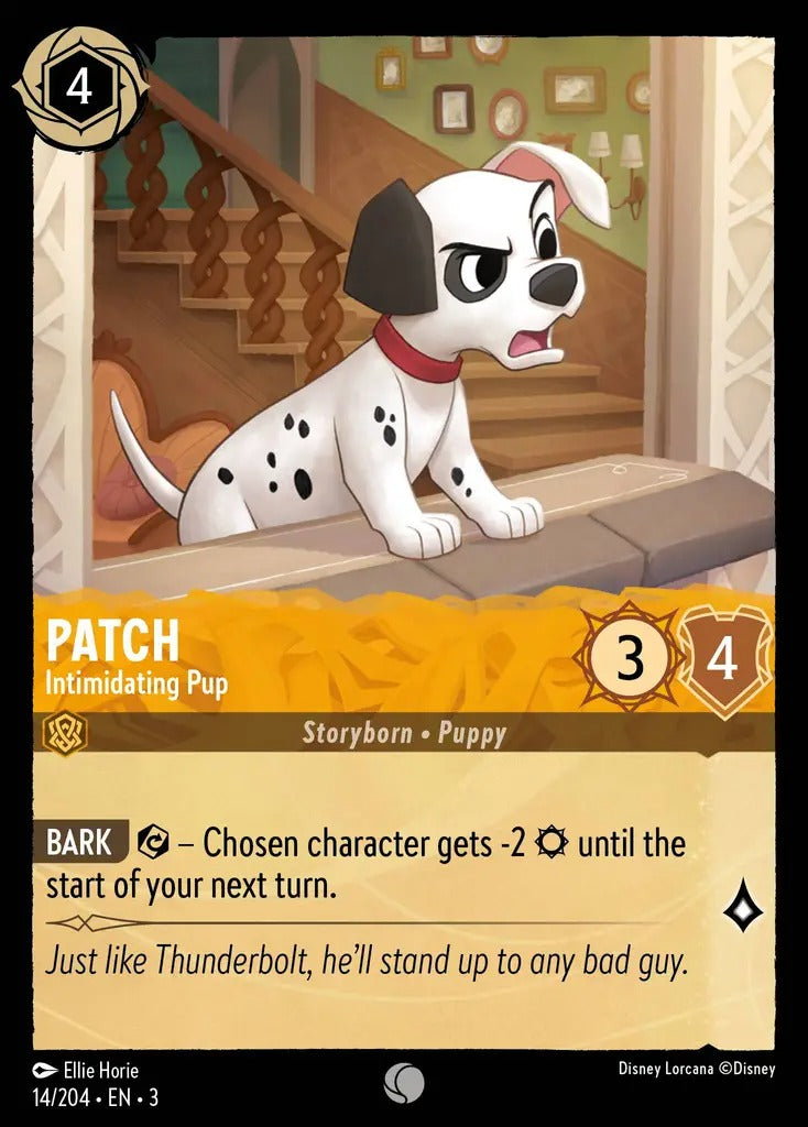 014/204-EN-3: Patch - Intimidating Pup