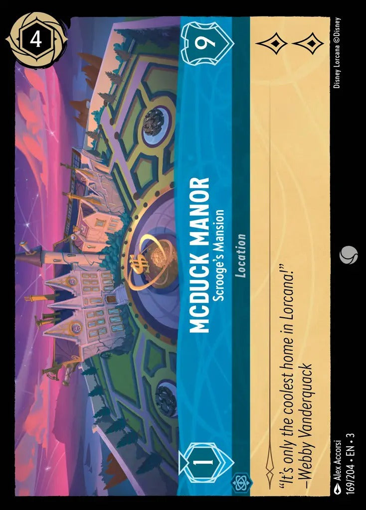 169/204-EN-3: McDuck Manor - Scrooge's Mansion