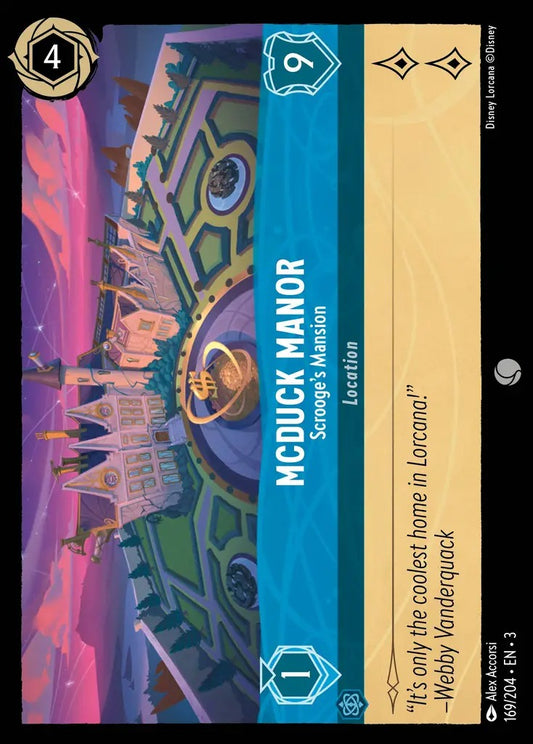 169/204-EN-3: McDuck Manor - Scrooge's Mansion