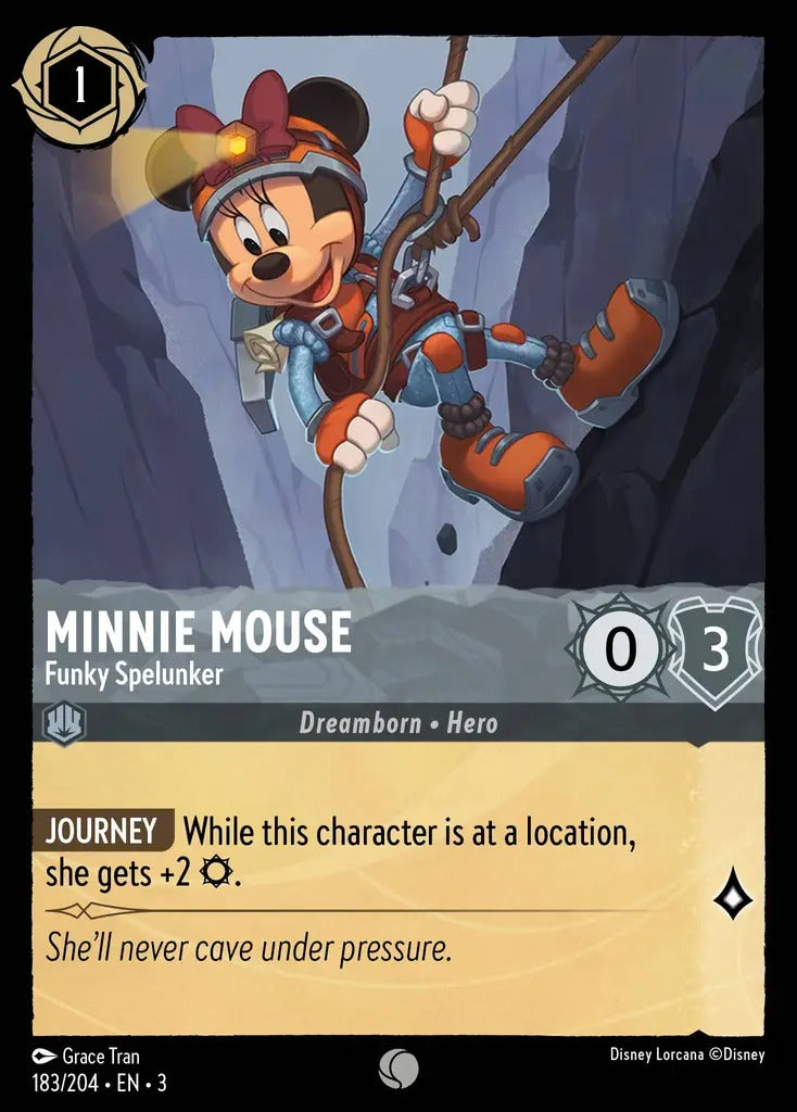 183/204-EN-3: Minnie Mouse - Funky Spelunker