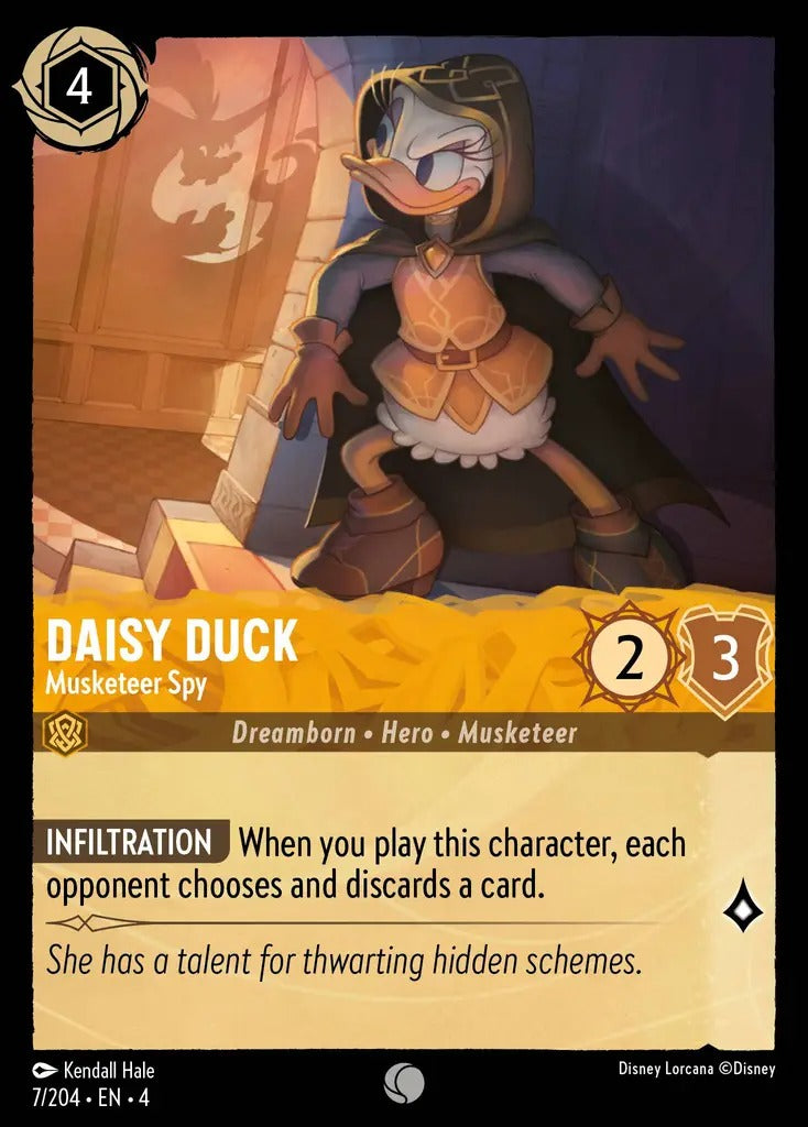007/204-EN-4: Daisy Duck - Musketeer Spy