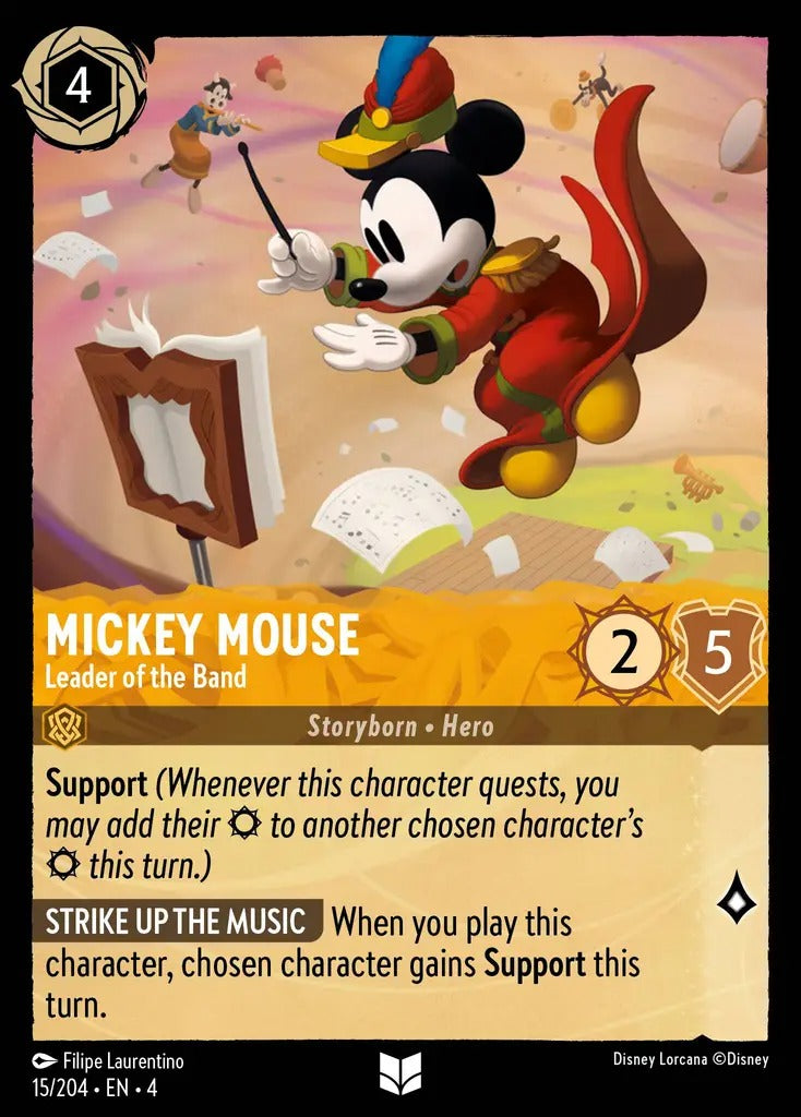 015/204-EN-4: Mickey Mouse - Leader of the Band