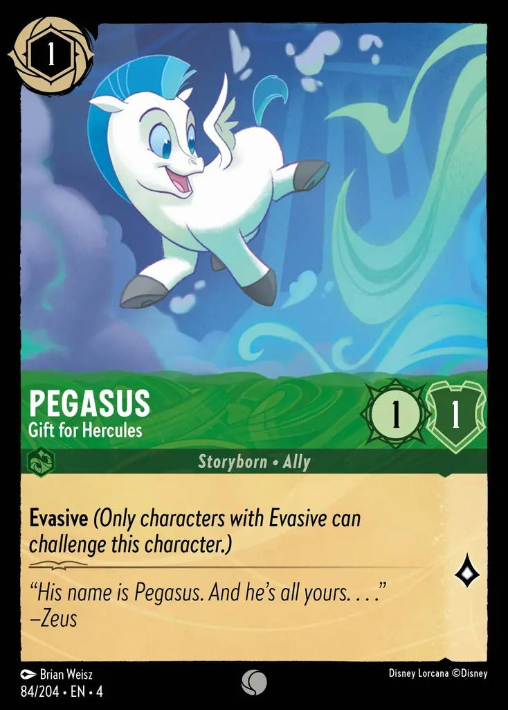 084/204-EN-4: Pegasus - Gift for Hercules