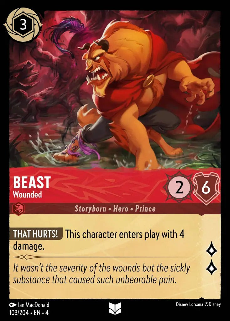 103/204-EN-4: Beast - Wounded