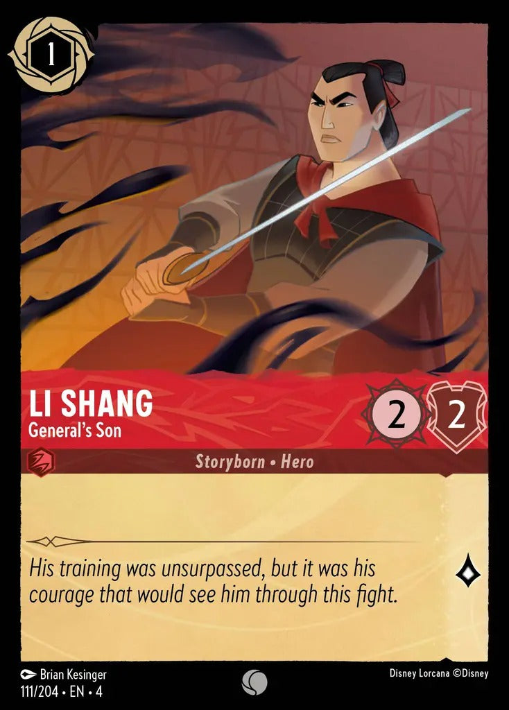 111/204-EN-4: Li Shang - General's Son