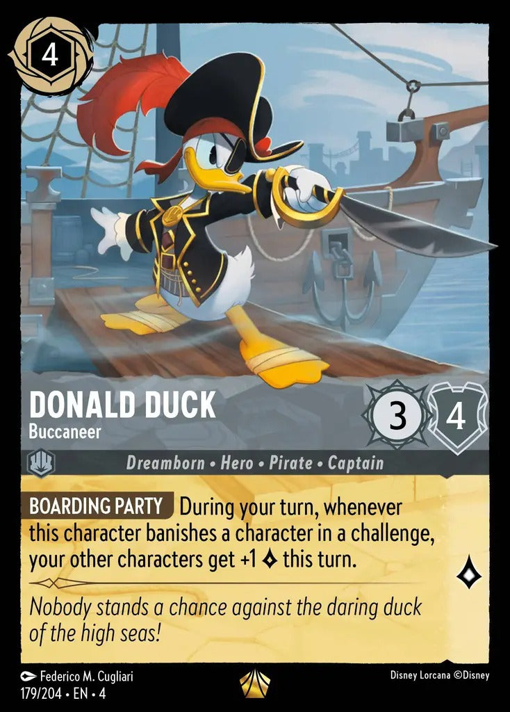 179/204-EN-4: Donald Duck - Buccaneer