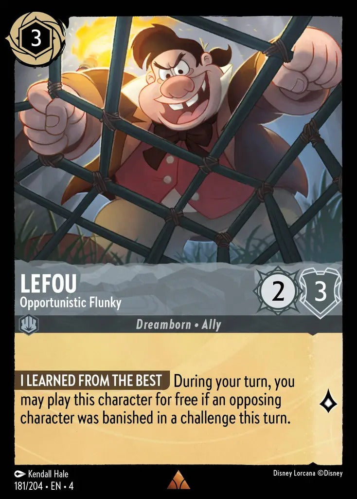 181/204-EN-4: LeFou - Opportunistic Flunky
