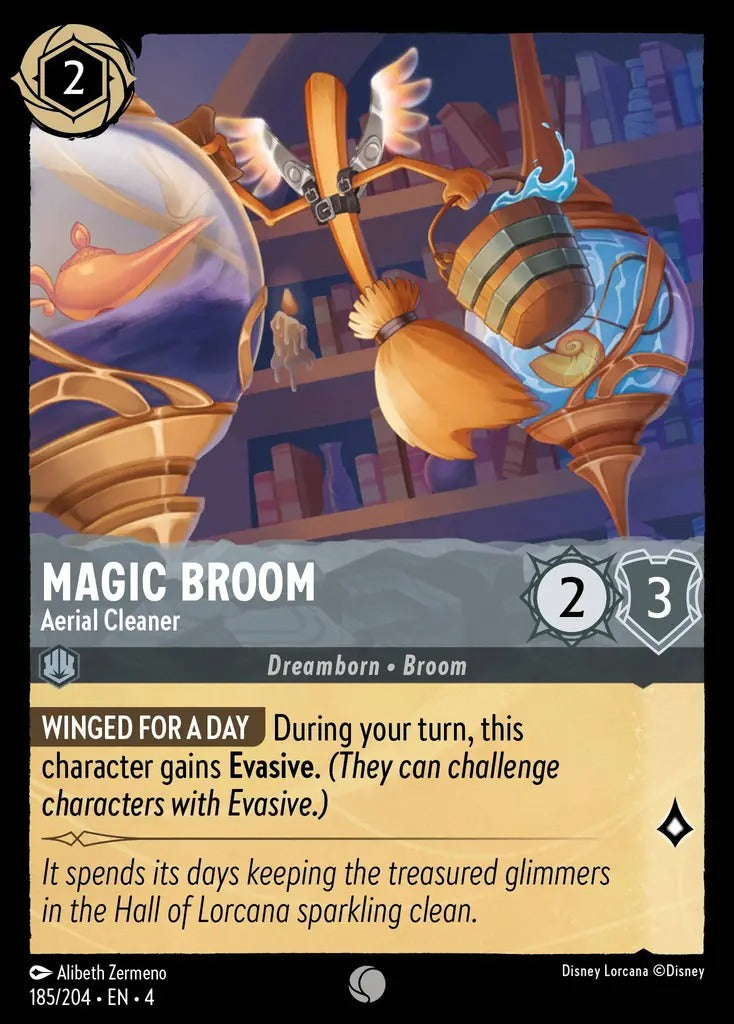 185/204-EN-4: Magic Broom - Aerial Cleaner