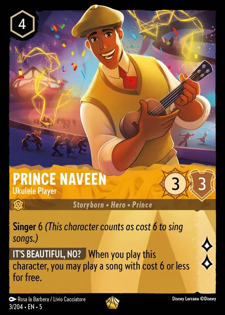 003/204-EN-5: Prince Naveen - Ukulele Player