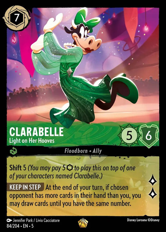 084/204-EN-5: Clarabelle - Light on Her Hooves