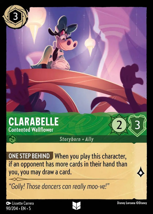 090/204-EN-5: Clarabelle - Contented Wallflower
