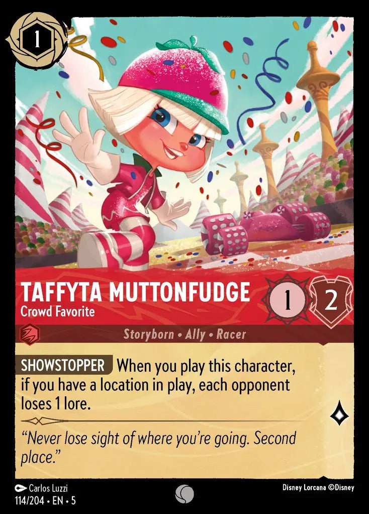 114/204-EN-5: Taffyta Muttonfudge - Crowd Favorite