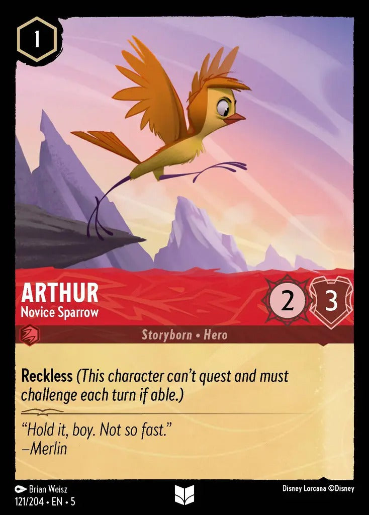 121/204-EN-5: Arthur - Novice Sparrow
