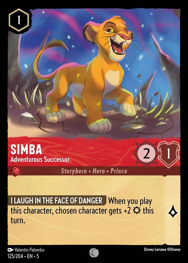 125/204-EN-5: Simba - Adventurous Successor