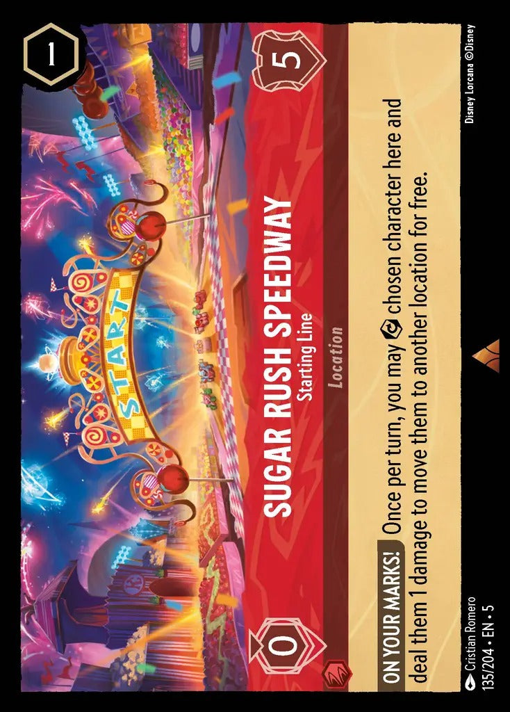 135/204-EN-5: Sugar Rush Speedway - Starting Line