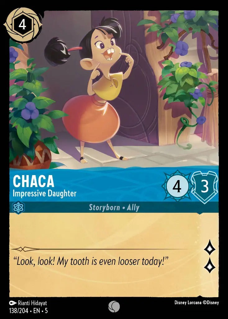 138/204-EN-5: Chaca - Impressive Daughter