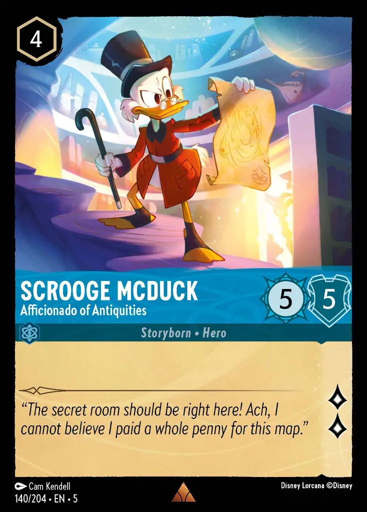 140/204-EN-5: Scrooge McDuck - Afficionado of Antiquities