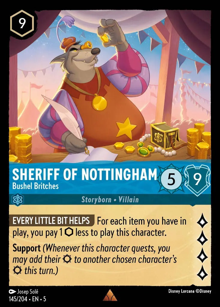145/204-EN-5: Sheriff Of Nottingham - Bushel Britches