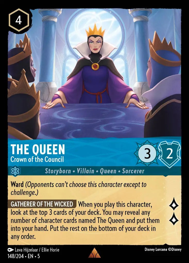 148/204-EN-5: The Queen - Crown of the Council