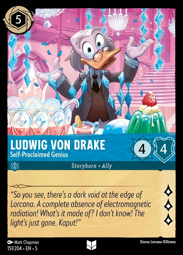 151/204-EN-5: Ludwig Von Drake - Self-Proclaimed Genius