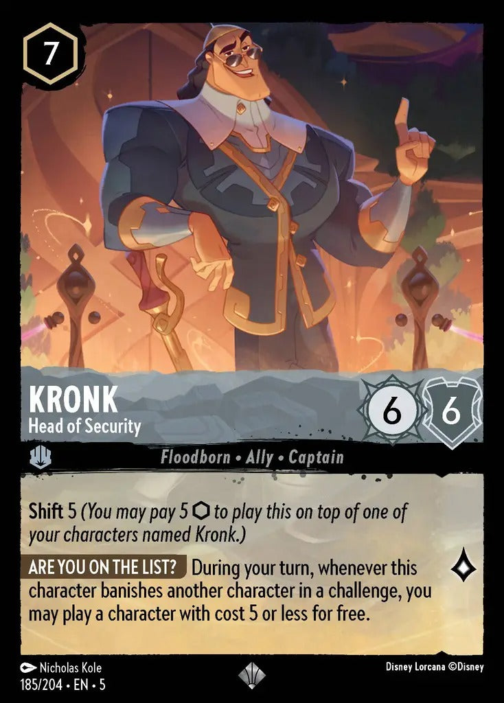 185/204-EN-5: Kronk - Head of Security