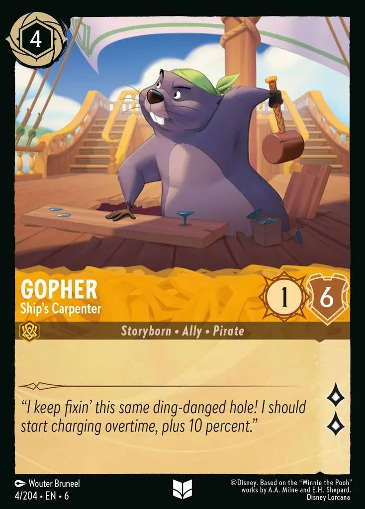 004/204-EN-6: Gopher - Ship's Carpenter