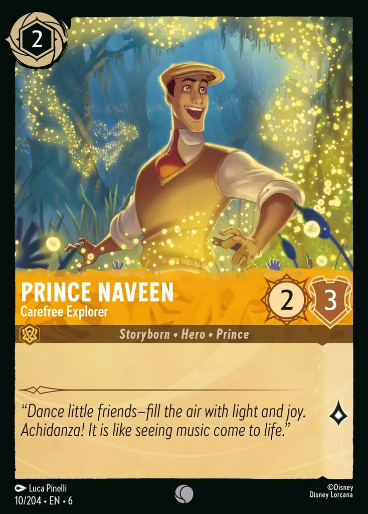 010/204-EN-6: Prince Naveen - Carefree Explorer