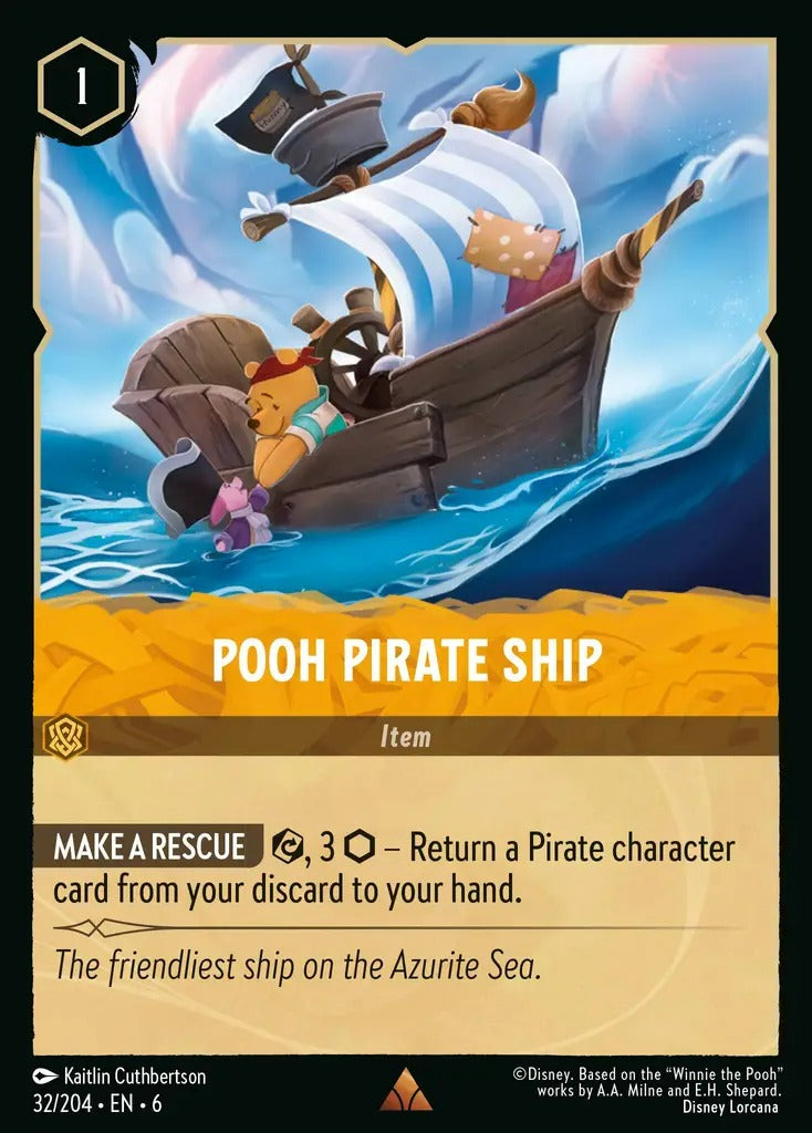 032/204-EN-6: Pooh Pirate Ship