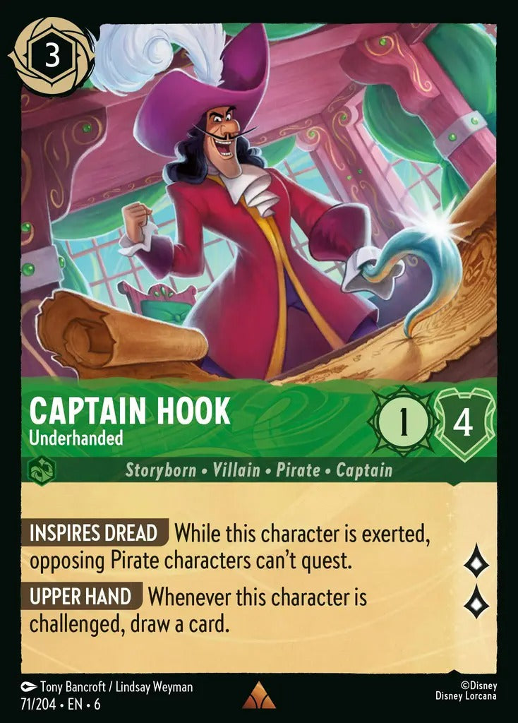 071/204-EN-6: Captain Hook - Underhanded
