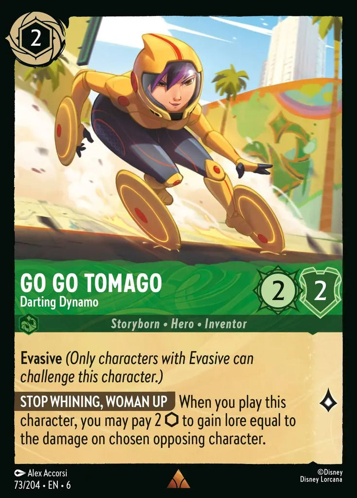 073/204-EN-6: Go Go Tomago - Darting Dynamo