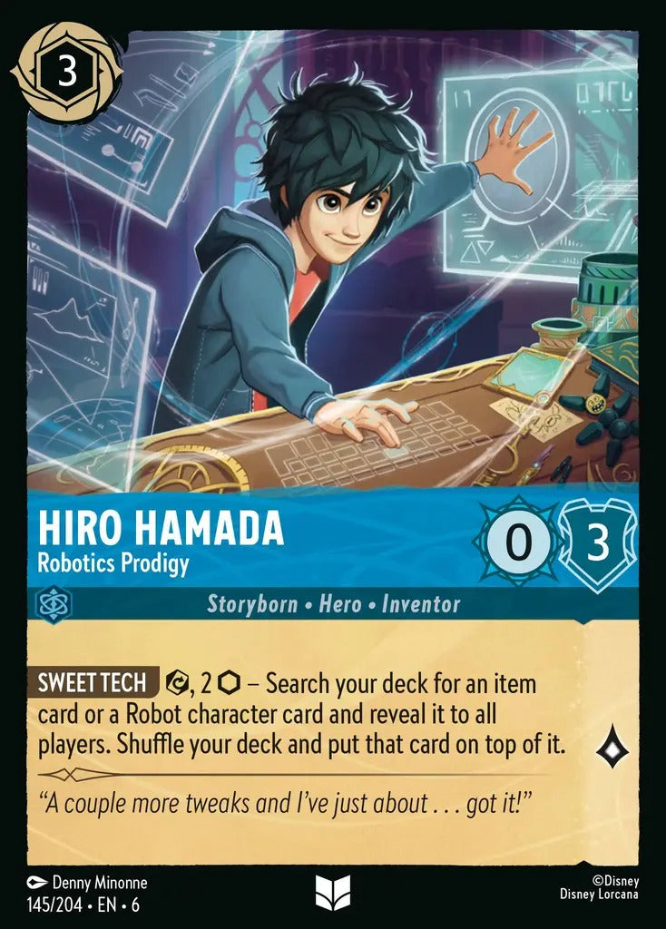 145/204-EN-6: Hiro Hamada - Robotics Prodigy