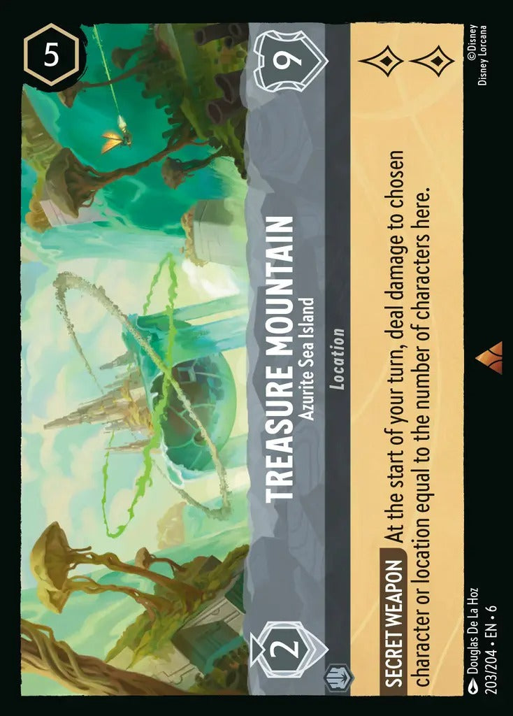 203/204-EN-6: Treasure Mountain - Azurite Sea Island