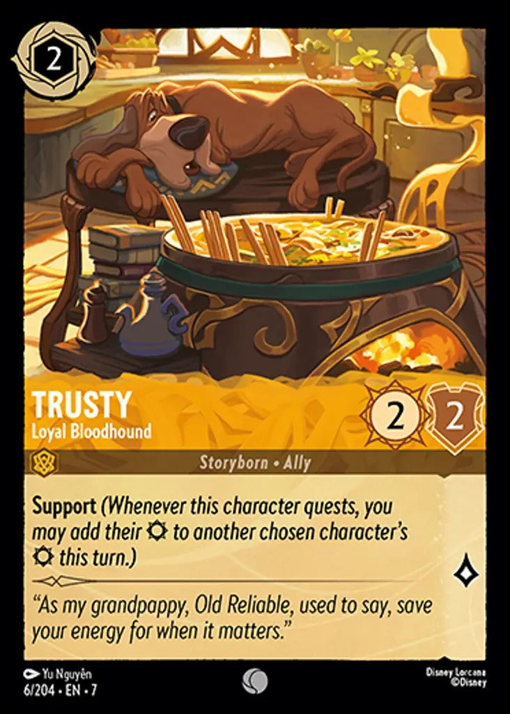 006/204-EN-7: Trusty - Loyal Bloodhound