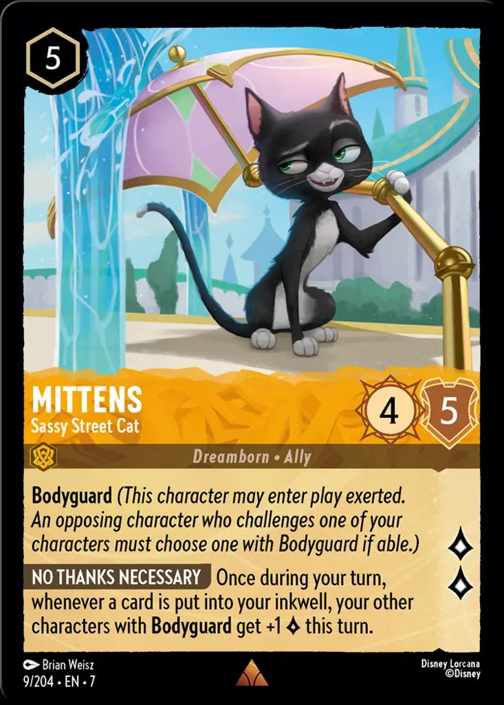 009/204-EN-7: Mittens - Sassy Street Cat