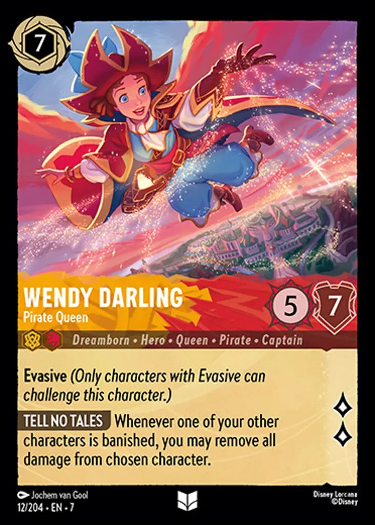 012/204-EN-7: Wendy Darling - Pirate Queen