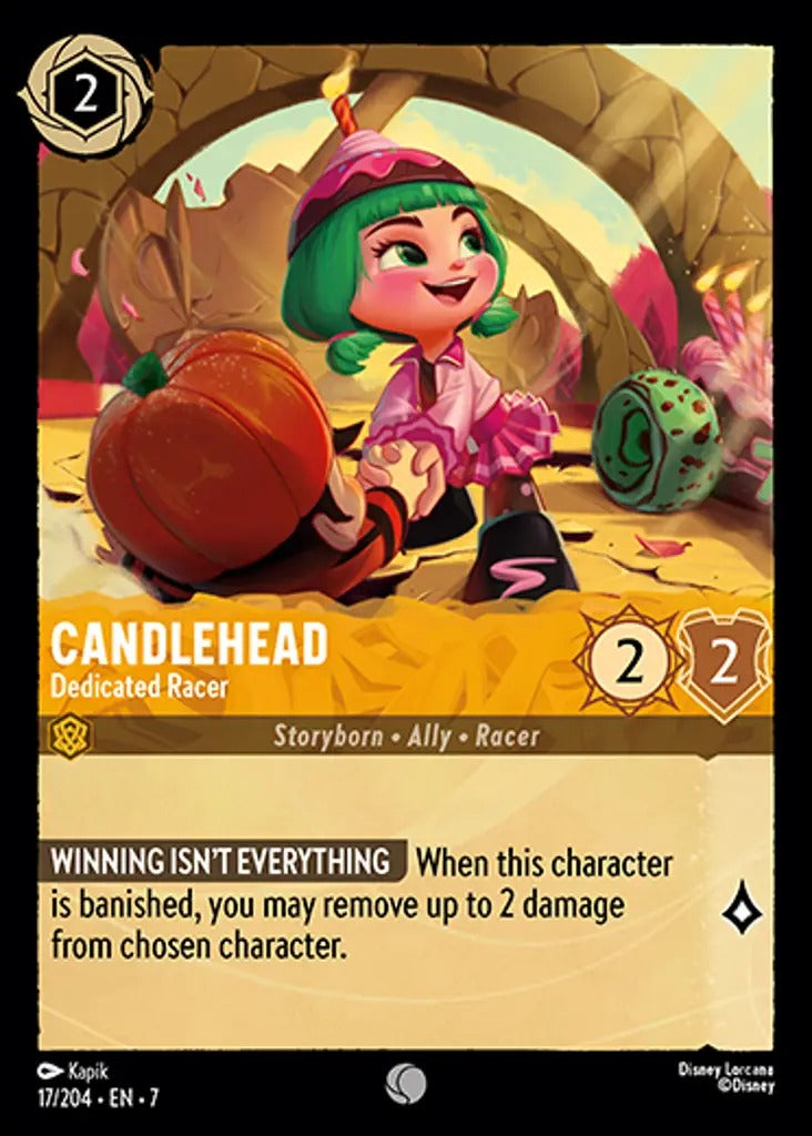 017/204-EN-7: Candlehead - Dedicated Racer