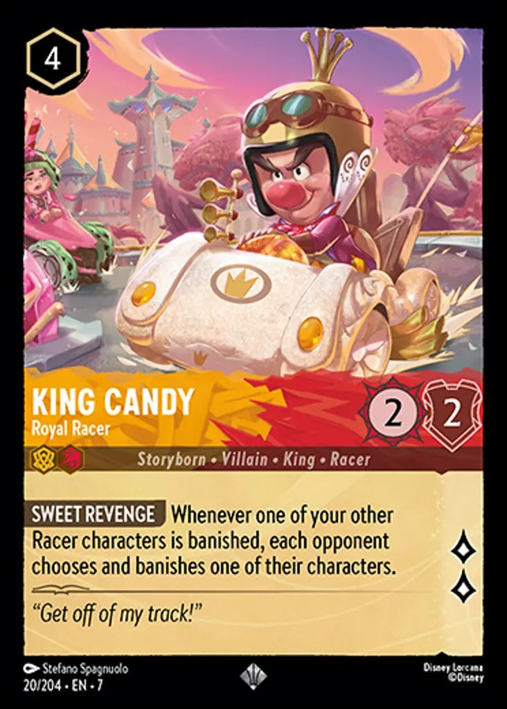 020/204-EN-7: King Candy - Royal Racer