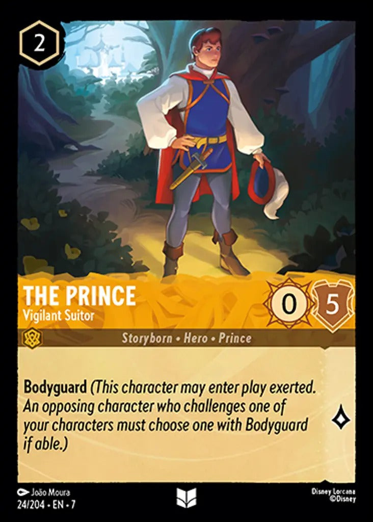 024/204-EN-7: The Prince - Vigilant Suitor