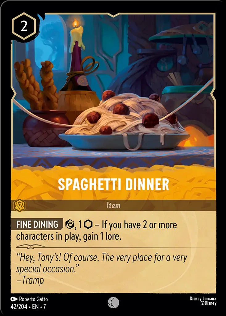 042/204-EN-7: Spaghetti Dinner