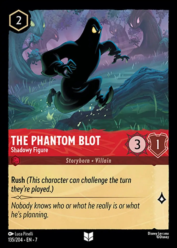 135/204-EN-7: The Phantom Blot - Shadowy Figure