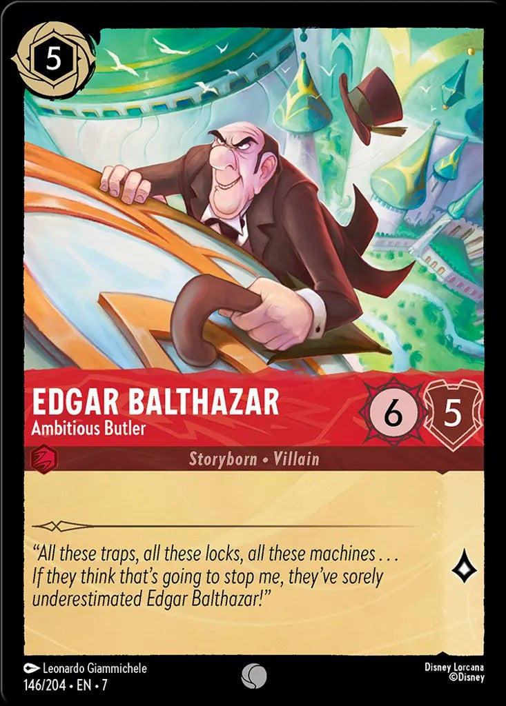 146/204-EN-7: Edgar Balthazar - Ambitious Butler