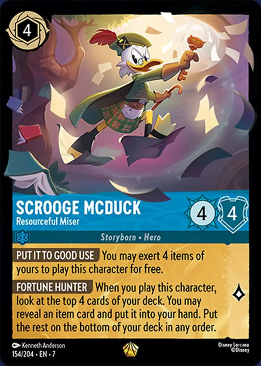 154/204-EN-7: Scrooge McDuck - Resourceful Miser